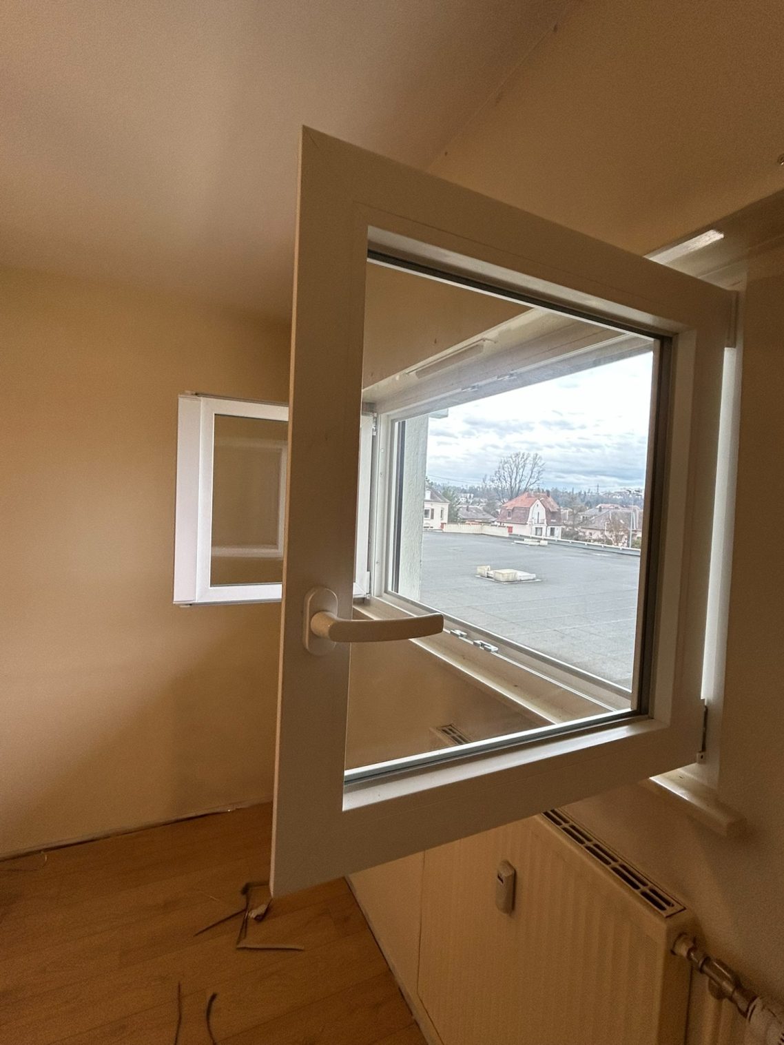 Après - Remplacement fenêtre de la chambre