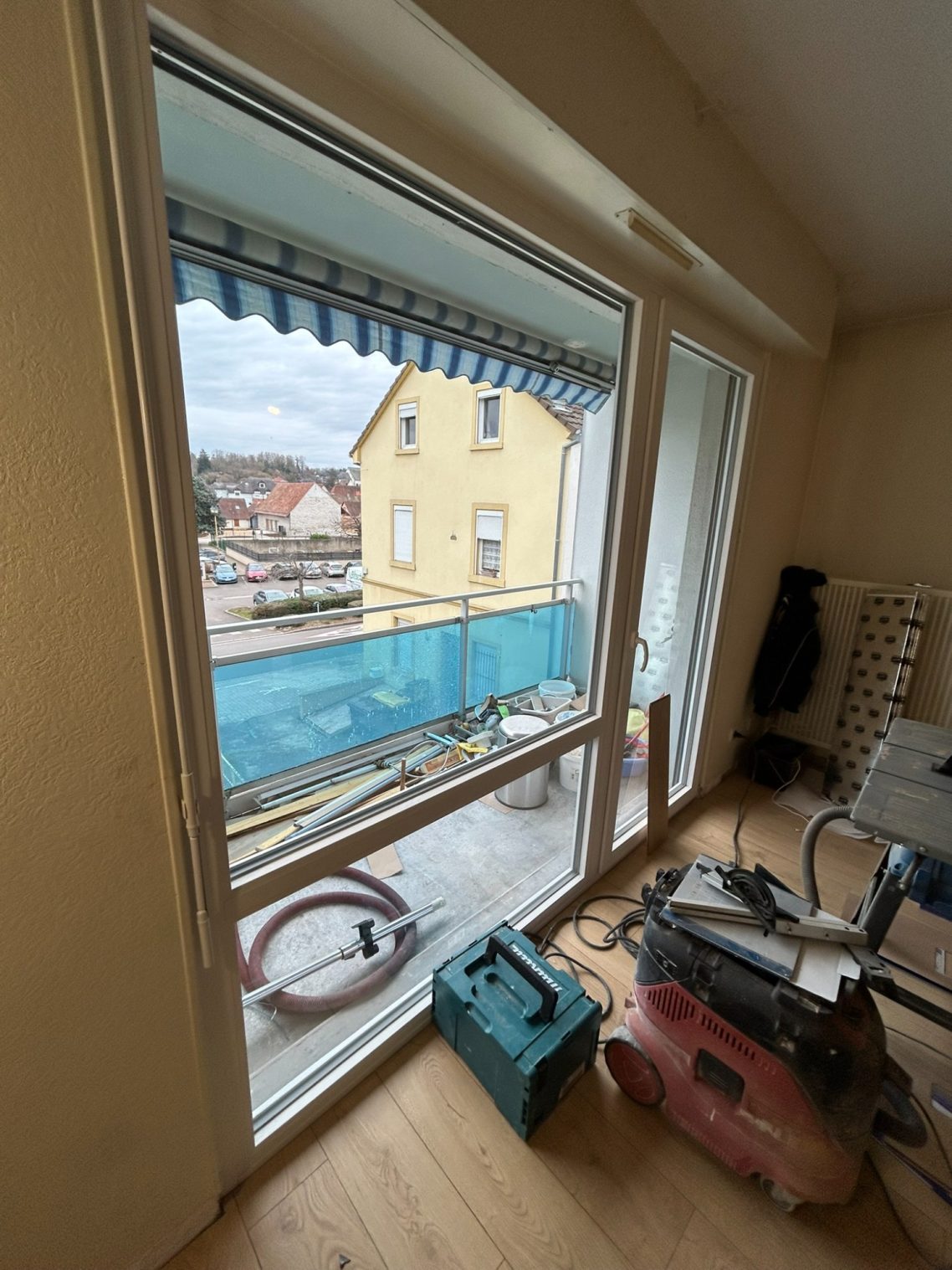 Après - Remplacement porte-fenêtre du séjour